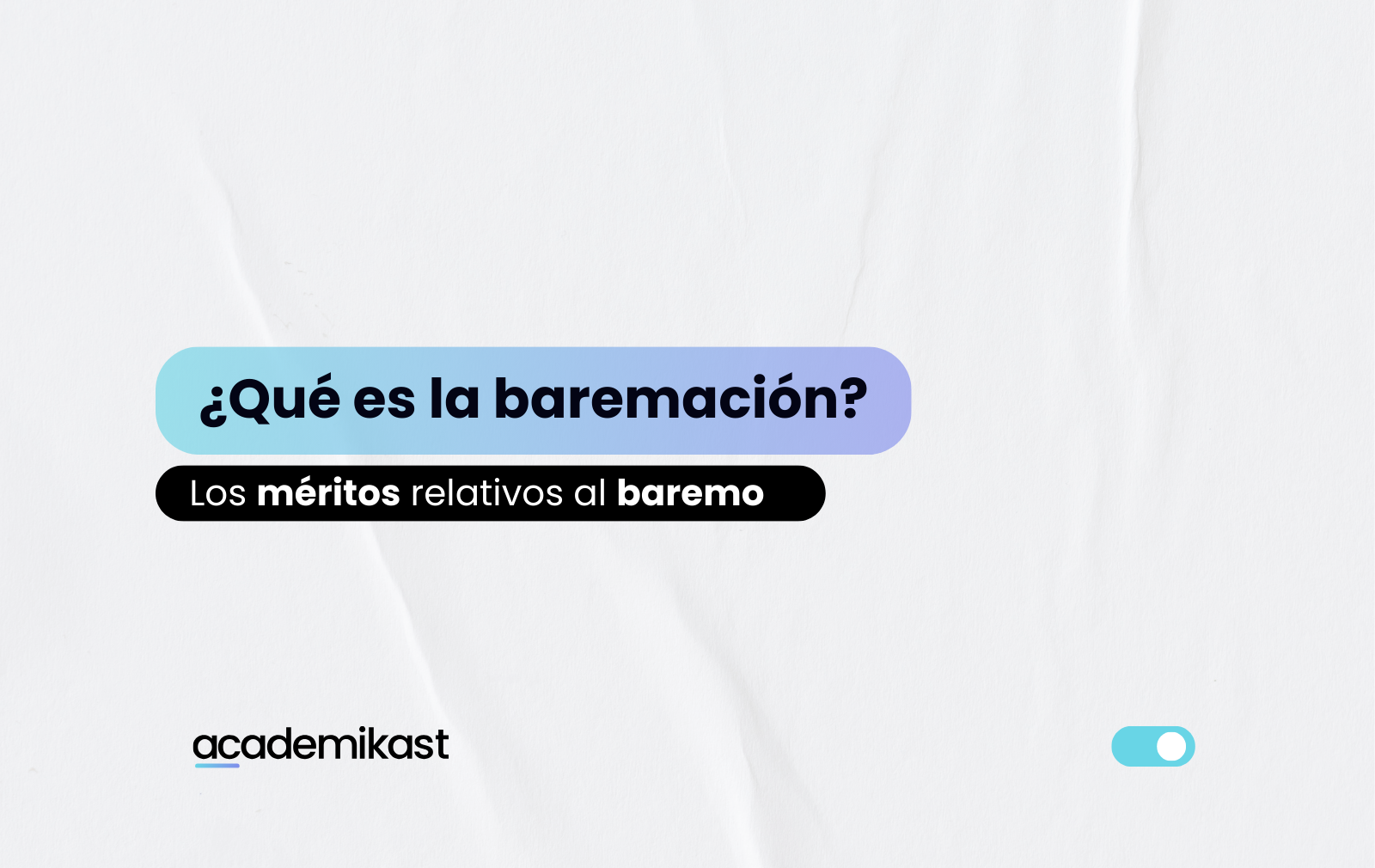 baremación
