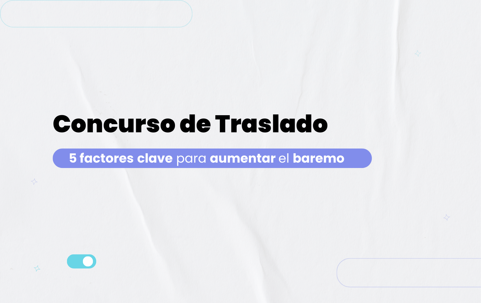 concurso de traslado